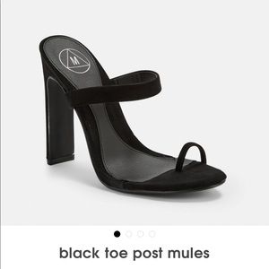 Brand New Heeled Mules Missguided